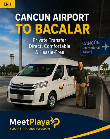 How to Get from Cancun Airport to Bacalar: Private Transfer, Distance & Travel Time