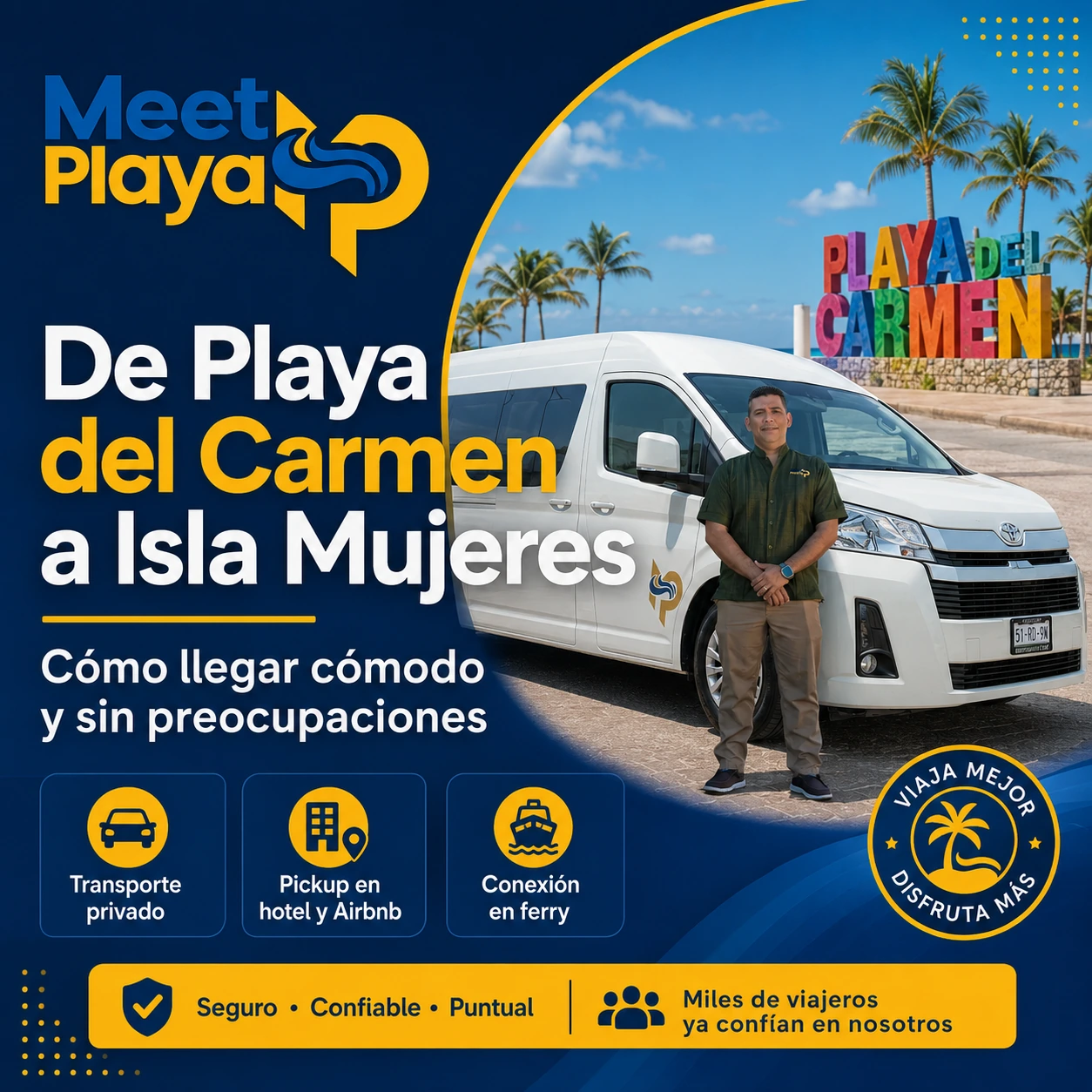 Playa del Carmen to Isla Mujeres: Ferry Connection, Transportation, Costs & Booking