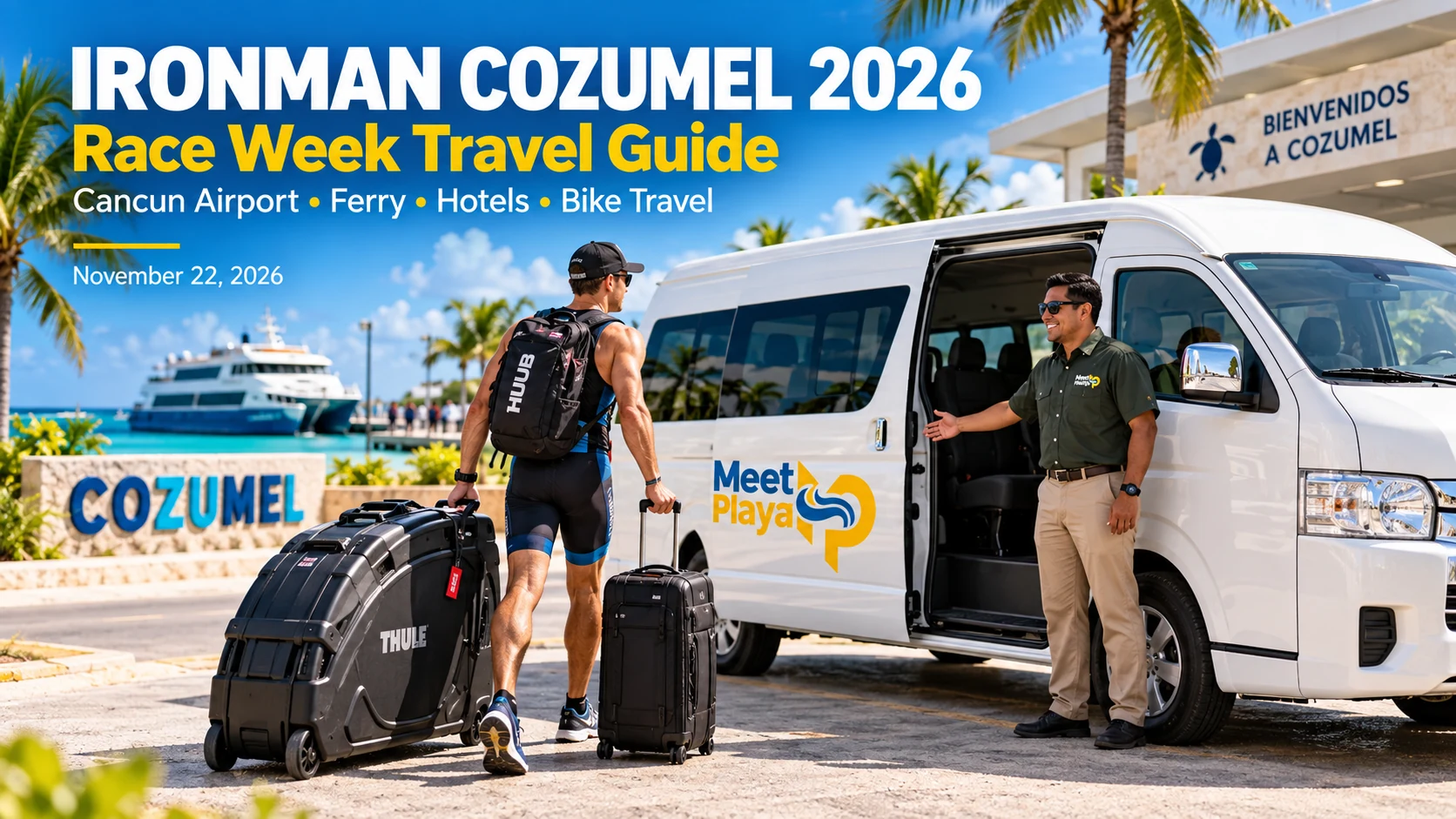 IRONMAN Cozumel 2026 Travel Guide: Airport, Ferry & Race Week