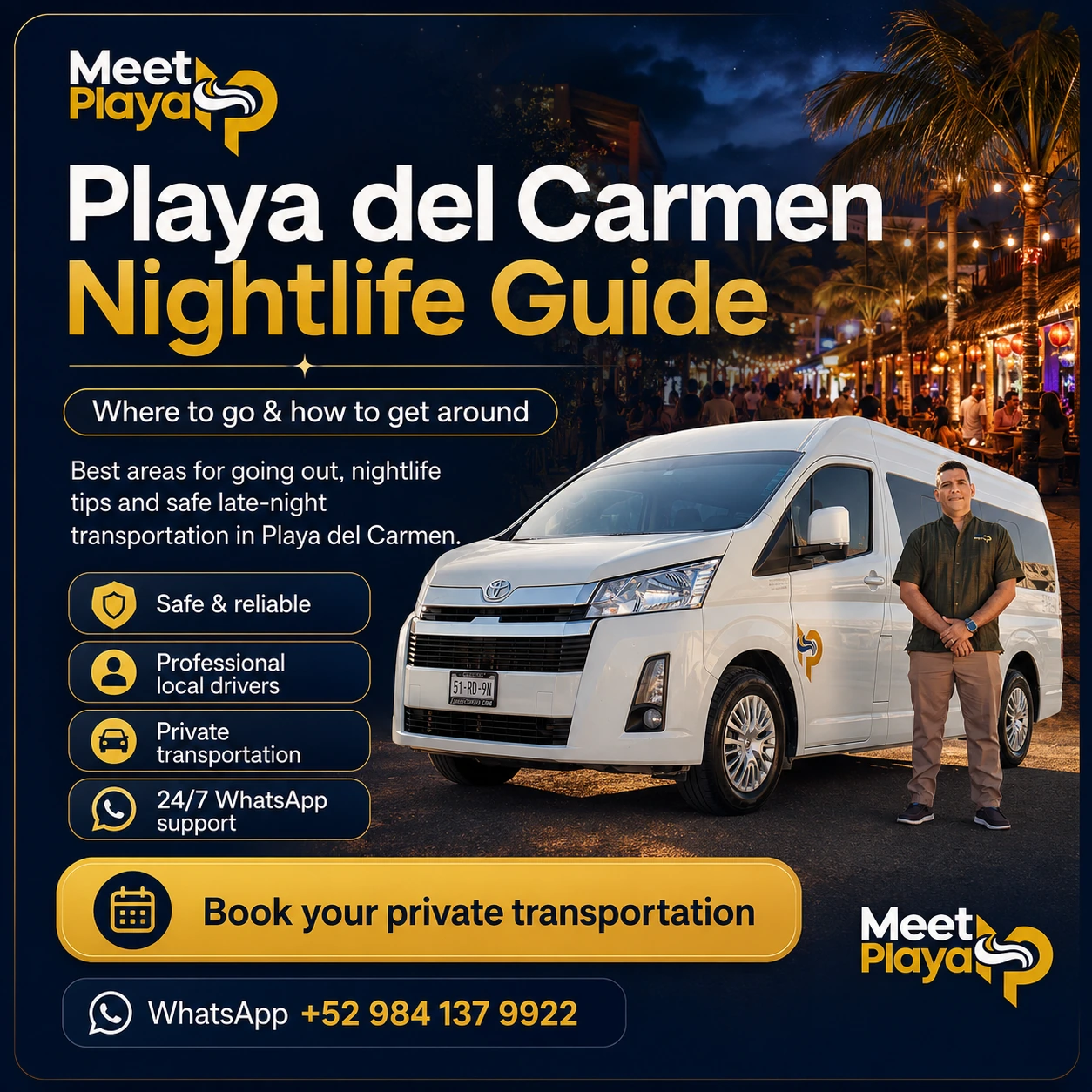 Playa del Carmen Nightlife Guide: Best Areas, Bars & Transportation